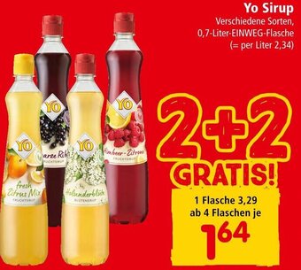 Interspar Yo Sirup 0,7 Liter Angebot
