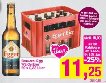 Sutterlüty Brauerei Egg Wälderbier 0,33 Liter Angebot