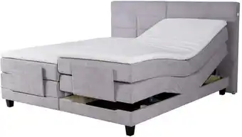 Möbelix Boxspringbett mit Topper 180x200cm Hampton H2/H3 Angebot