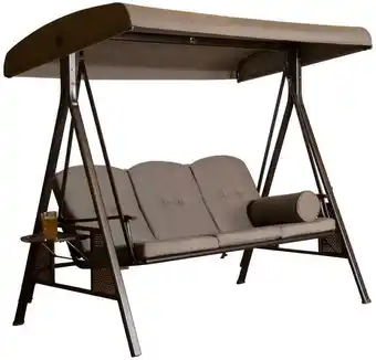Möbelix Hollywoodschaukel Swing Chair Braun Angebot
