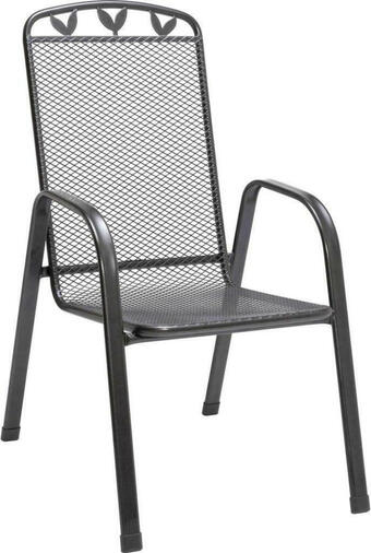 Möbelix Gartensessel Stapelbar Toulouse Stahl, Kunststoff Angebot