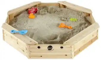 Möbelix Sandkiste Plum Schatzinsel Mit Abdeckung Holz D: 128 cm Angebot