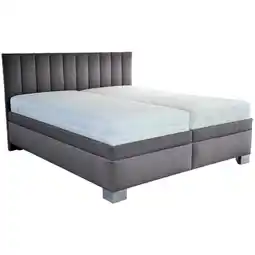 Möbelix Polsterbett mit Bettkasten 180x200 Faust, Anthrazit Angebot