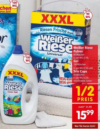 Interspar Weißer Riese Pulver Angebot