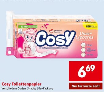 Interspar Cosy Toilettenpapier Angebot