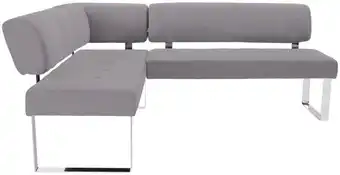 Möbelix Eckbank Grau Textil Cres 177x216 cm Angebot