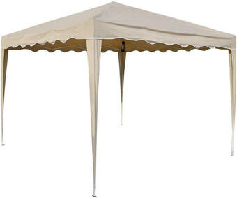 Möbelix Pavillon Beige ca. 3x3x2,6 M mit Tragetasche Angebot