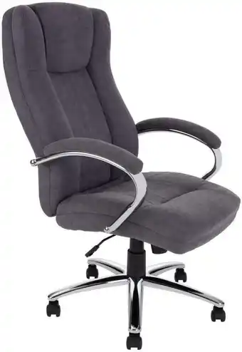 Möbelix Chefsessel Big Size Mit Armlehnen Lederlook Dunkelgrau Angebot