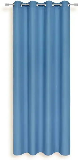 Möbelix Vorhang Mit Ösen Isolde B: 140cm, Blau Angebot