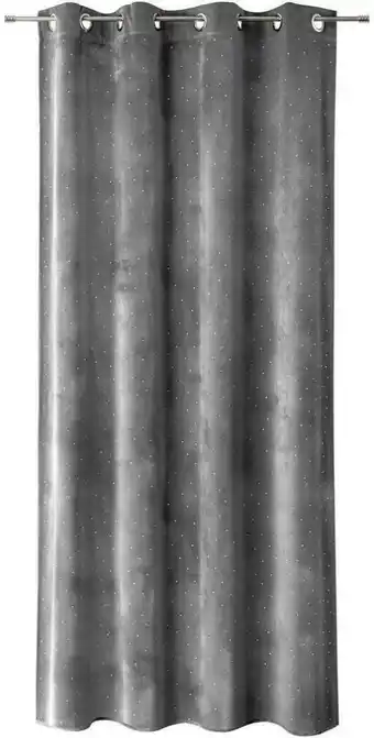 Möbelix Vorhang Mit Ösen Esther B: 140cm, Silber Angebot