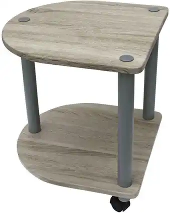 Möbelix Beistelltisch mit Rollen Felix Sonoma/Grau Angebot