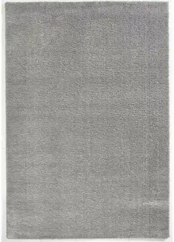 Möbelix Hochflor Teppich Silber Soft 160x230 cm Angebot