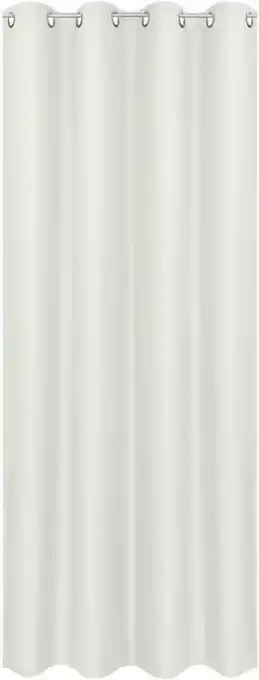 Möbelix Vorhang Mit Ösen Barnaby B: 140 cm, Weiß Angebot