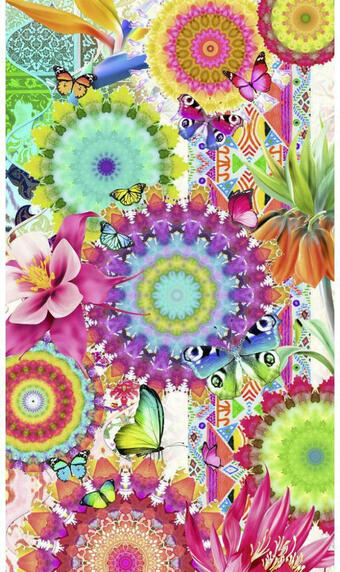 Möbelix Strandtuch ca. 100/180cm Multicolor Angebot