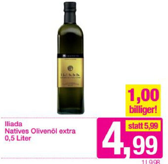Sutterlüty Iliada Natives Olivenöl Extra 0,5 Liter Angebot