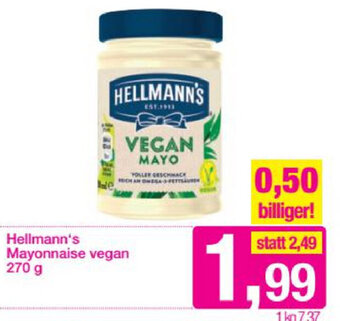 Sutterlüty Hellmann's Mayonnaise Vegan 270 g Angebot