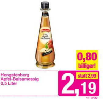 Sutterlüty Hengstenberg Apfel Balsamessig 0,5 Liter Angebot