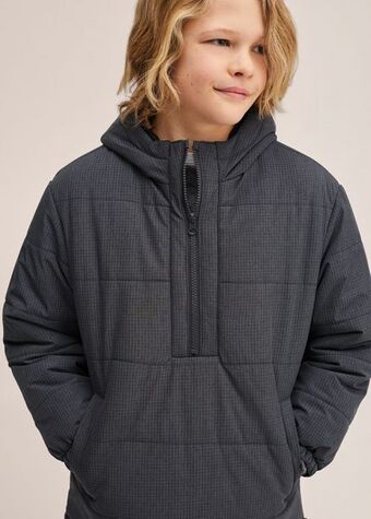 Mango Stepp-anorak mit kapuze Angebot