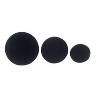 Mömax Haken pamilla in schwarz, 3er set Angebot