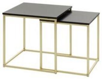 Mömax Satztisch "cala", 2-er set, schwarz Angebot