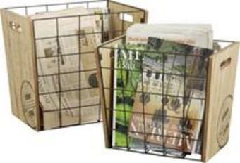 Mömax Zeitungsständer naturfarben, 2er set Angebot