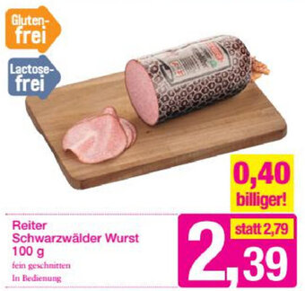 Sutterlüty Reiter Schwarzwälder Wurst 100 g Angebot