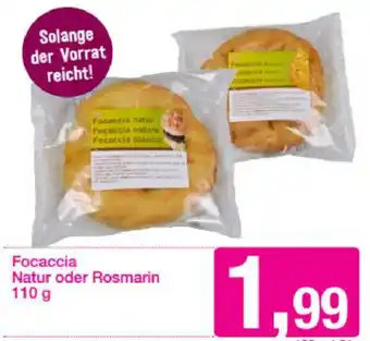 Sutterlüty Focaccia Natur Oder Rosmarin 110 g Angebot