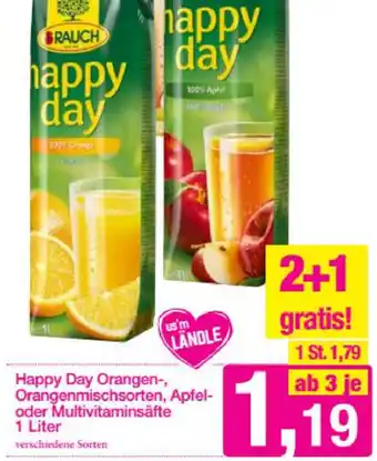 Sutterlüty Happy Day Orangen 1 Liter Angebot