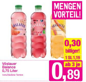 Sutterlüty Vöslauer Balance 0,75 Liter Angebot