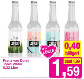 Sutterlüty Franz Von Durst Tonic Water 0,33 Liter Angebot