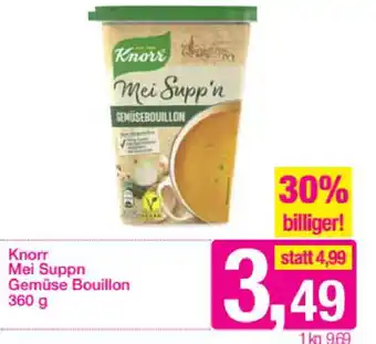 Sutterlüty Knorr Mei Suppn Gemüse Bouillon 360 g Angebot