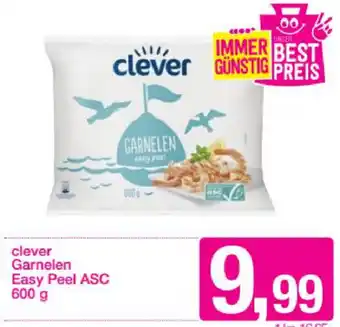 Sutterlüty Clever Garnelen Easy Peel ASC 600 g Angebot