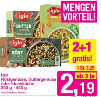 Sutterlüty Iglo Röstgemüse,Buttergemüse Oder Ideenküche 350g-450g Angebot