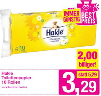 Sutterlüty Hakle Toilettenpapier 10 Rollen Angebot