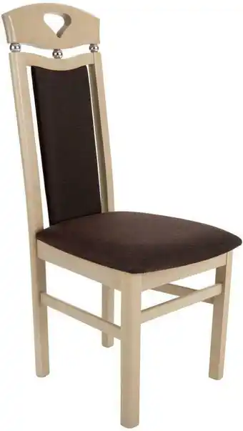 Möbelix Esszimmerstuhl Berta Webstoff Braun Gepolstert Beine Buche Angebot