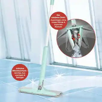 Cleanmaxx Wischmop Twist And Go, 2tlg.
