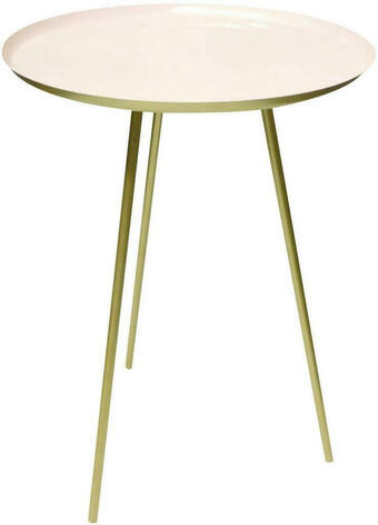 Möbelix Beistelltisch Rund Im Vintage-Style, Gold/Rosa Angebot