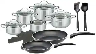 Möbelix Kochtopfset Horizon 15 teilig Angebot