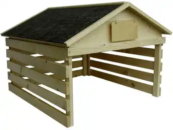 Möbelix Kleingarage Mähroboter Mit Satteldach Natur 78x84x60cm Angebot
