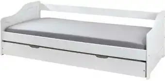Möbelix Bett inkl. Lattenrost + Bettlade 90x200 Leonie, Weiß Angebot