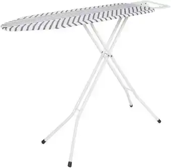 Möbelix Bügelbrett Basti Graphic Zig Zag 141x30cm, inkl. Ablage Angebot