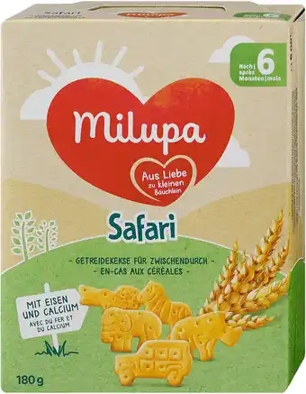 dm Milupa Safari Getreidekekse für zwischendurch Angebot