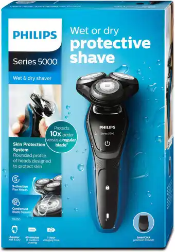 dm Philips Series 5000 Elektrischer Rasierer wet & dry Angebot