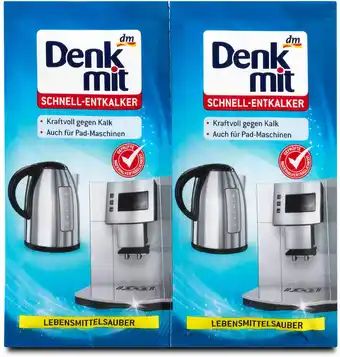 dm Denkmit Schnell-Entkalker Angebot