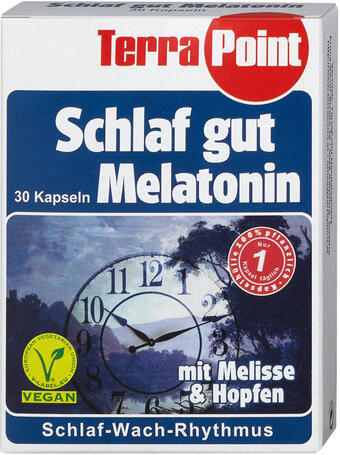 dm TerraPoint Schlaf gut Melatonin Kapseln Angebot