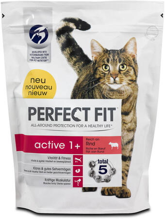 dm Perfect Fit active 1+ Katzenfutter reich an Rind Angebot