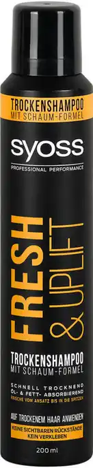 dm syoss Fresh & Uplift Trockenshampoo Angebot