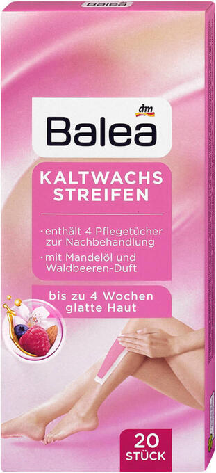 dm Balea Kaltwachsstreifen Körper Angebot