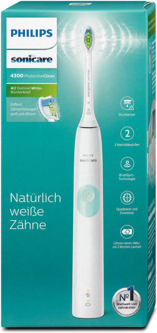 dm Philips sonicare elektrische Zahnbürste 4300 Protective Clean Angebot
