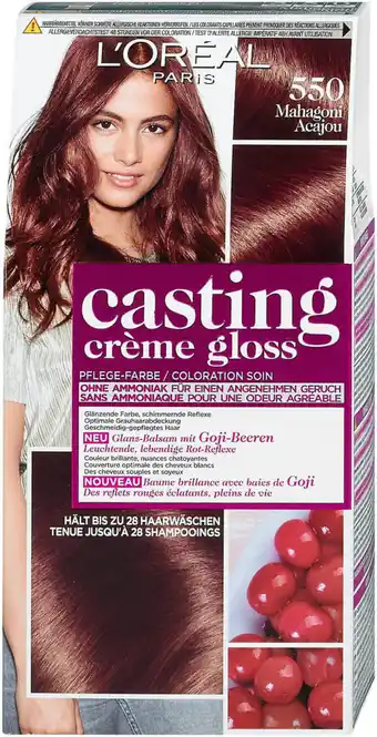 dm L'Oréal Casting Crème Gloss Pflege-Farbe - Nr. 550 Mahagoni Angebot